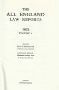 The All England Law Reports 1973 Volume 2