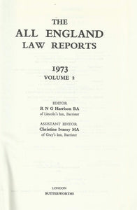 THE ALL ENGLAND LAW REPORTS 1973 VOLUME 2