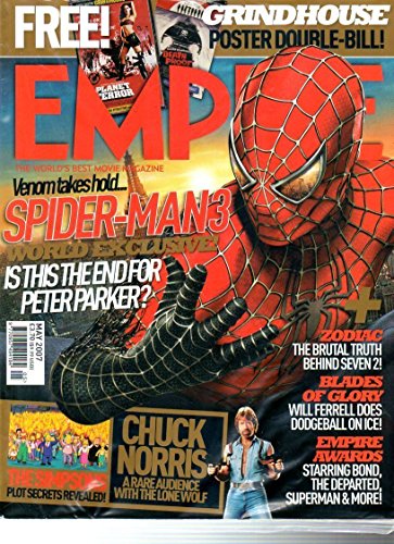 Empire Magazine, Issue 215, May 2007: Spider Man, Chuck Norris, Grindhouse