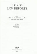 Lloyd's Law Reports - 2001, Volume 1