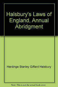 Halsbury's Laws of England, Annual Abridgment