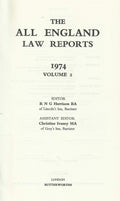 The All England Law Reports 1974 Vol 2
