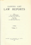 Lloyd's List Law Reports 1966, Volume 2