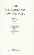 The All England Law Reports 1977: Volume 1