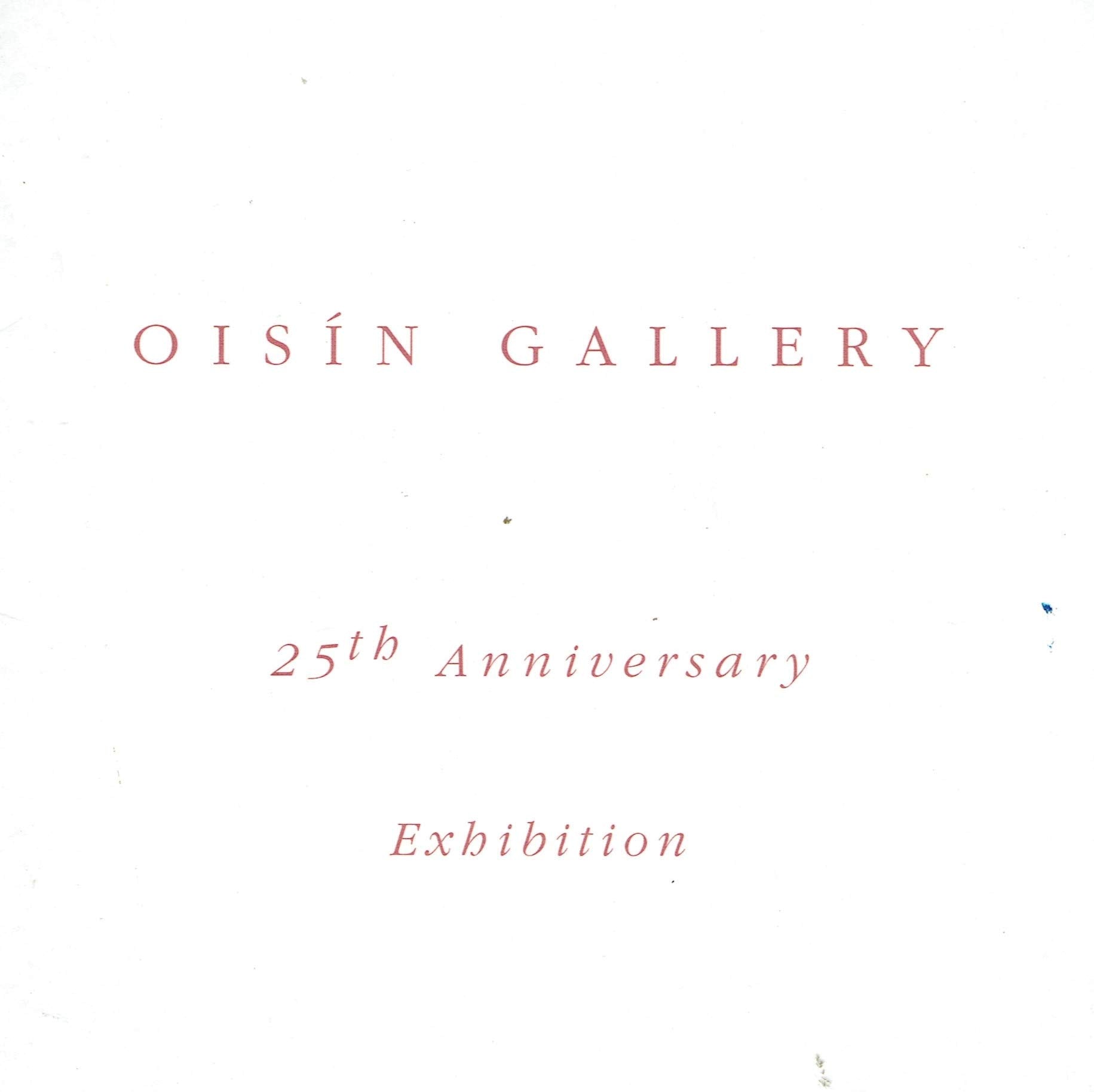 Oisín Gallery: 25th Anniversary Exhibition, October 2003
