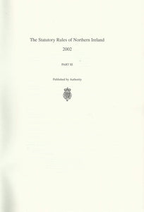 Statutory Rules of Northern Ireland: Nos.301-414 Pt. 3