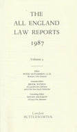 The All England Law Reports: 1987 Vol 2