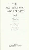 The All England Law Reports 1978 Vol 3