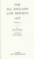The All England Law Reports 1978 Vol 3