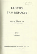 Lloyd's Law Reports - 1983, Volume 2