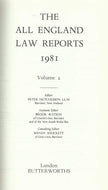 The All England Law Reports 1981: Volume 2