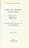 Fire and Motor Insurance (Butterworths insurance library)