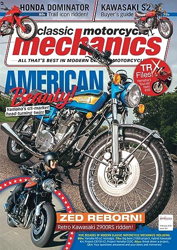 Classic Motorcycle Mechanics, February 2018: All that's Best in Modern Classic Motorbikes - Yamaha Twin, Yamaha Ducati Twin 850, Honda Dominator, Kawasaki St, Z900RS