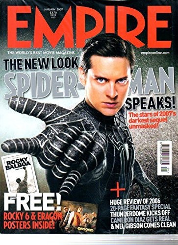Empire Magazine, Issue 211, January 2007 - Spider Man, Rocky Balboa