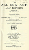 The All England Law Reports 1954 Volume 3