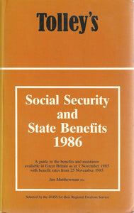 Tolley's Social Security and State Benefits 1986