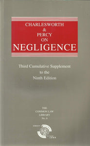 Charlesworth and Percy on Negligence (The Common Law Library, No. 6)