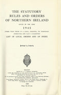 Northern Ireland Statutory Rules and Orders 1945
