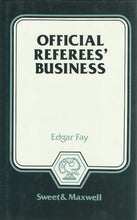 Load image into Gallery viewer, Official Referees Business