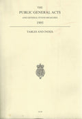 The Public General Acts and General Synod Measures 1995