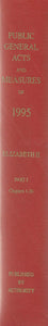 The Public General Acts and General Synod Measures 1995: With Lists of the Public General Acts, Local Acts and General Synod Measures