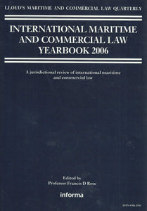 Maritime and Commercial Law Yearbook