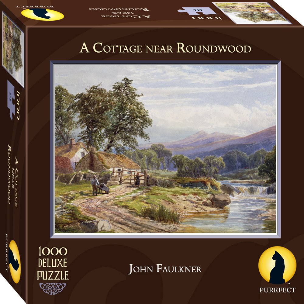 Purrfect Puzzles A Cottage Near Roundwood Puzzle (1000 Pieces)