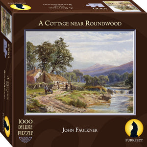 Purrfect Puzzles A Cottage Near Roundwood Puzzle (1000 Pieces)