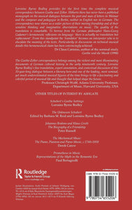 Goethe and Zelter: Musical Dialogues