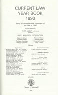 Current Law Year Book 1990