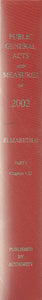 The public general acts and General Synod measures 2002: Chapters 1-22 Pt.1