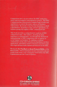 Competition Law of the European Economic Community