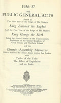 Public General Acts 1936-37.