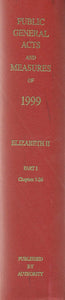The Public General Acts and General Synod Measures 1999