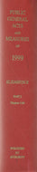 The Public General Acts and General Synod Measures 1999