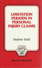 Load image into Gallery viewer, Limitation Periods in Personal Injury Claims