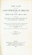 The Law Relating to Land Purchase in Ireland