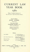 Current Law Year Book 1960