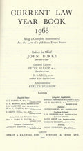 "Current Law" Year Book 1968