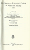 Northern Ireland Statutory Rules and Orders, 1968 - The Statutory Rules and Orders of Northern Ireland
