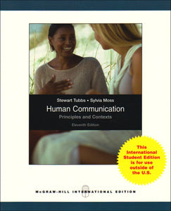 Human Communication: Principles and Contexts