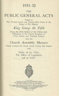 1931-2 The Public General Acts