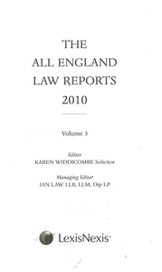 The All England Law Reports 2009 - Volume 3