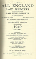 The All England Law Reports 1949 Volume 2