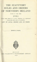 Northern Ireland Statutory Rules and Orders, 1951 - The Statutory Rules and Orders of Northern Ireland