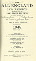 The All England Law Reports, 1948: Volume 2.