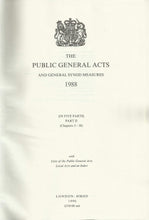Load image into Gallery viewer, The Public General Acts and General Synod Measures 1988