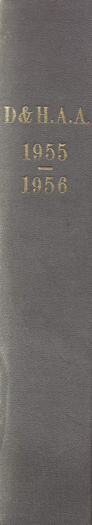 Docks and Harbour Authorities' Association (D&HAA) minutes 1954-1956
