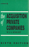 The Acquisition of Private Companies