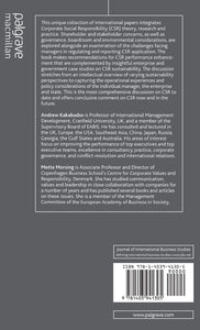 Corporate Social Responsibility: A 21st Century Perspective: Reconciling Aspiration with Application